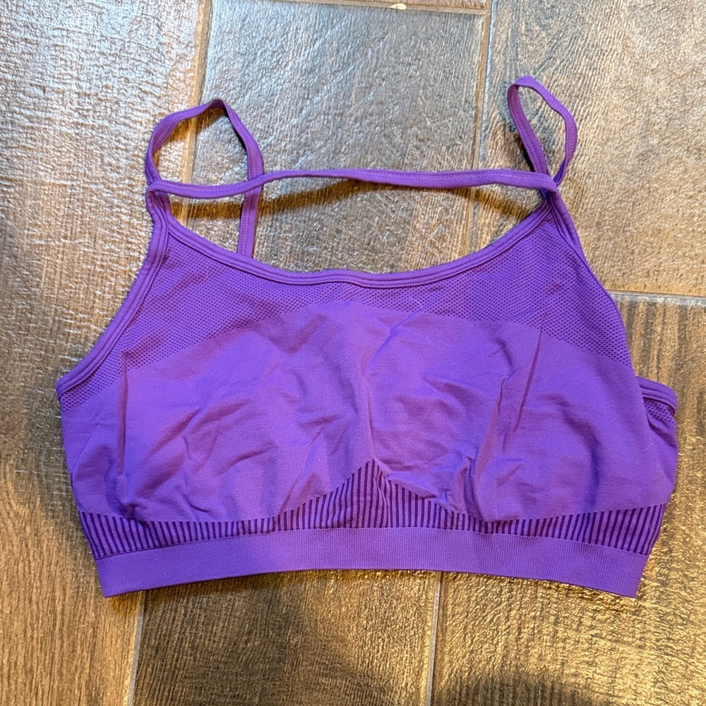 Fabletics Vibrant Purple Sports Bra